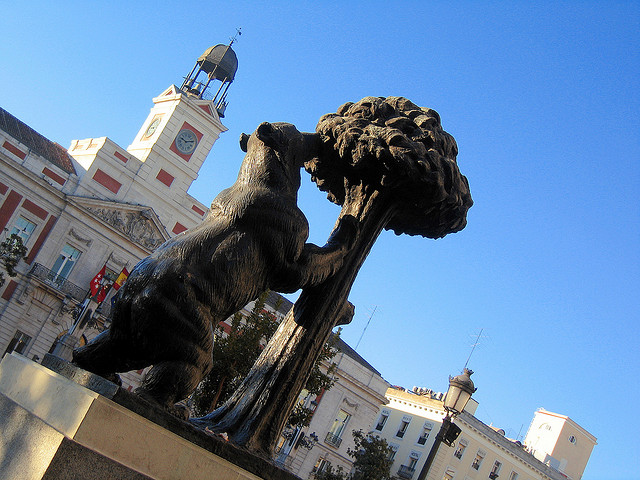 L’ours et l’arbousier Madrid