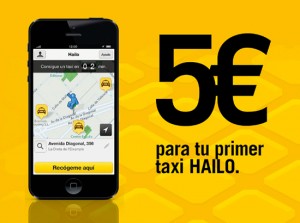 Hailo offre 5€ pour votre prochain trajet en taxi Hailo offre 5€ pour votre prochain trajet en taxi