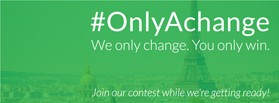 Concours Instagram : Aller de l'avant… #OnlyAChange Concours Instagram : Aller de l'avant… #OnlyAChange