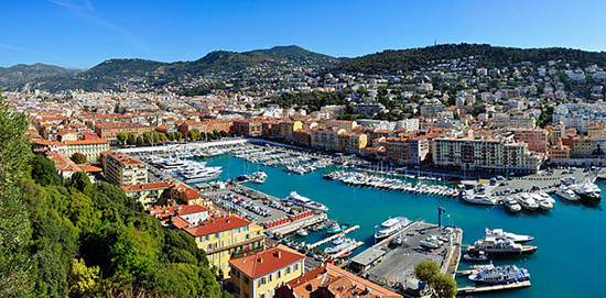 La Côte d'Azur, le paradis de la Méditerranée La Côte d'Azur, le paradis de la Méditerranée