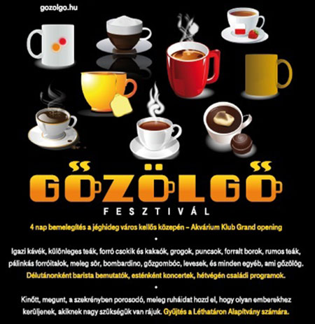 Le Festival Gőzölgő à Budapest