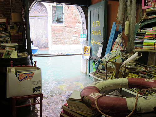 Venise elle-même: La librairie Acqua Alta Venise elle-même: La librairie Acqua Alta