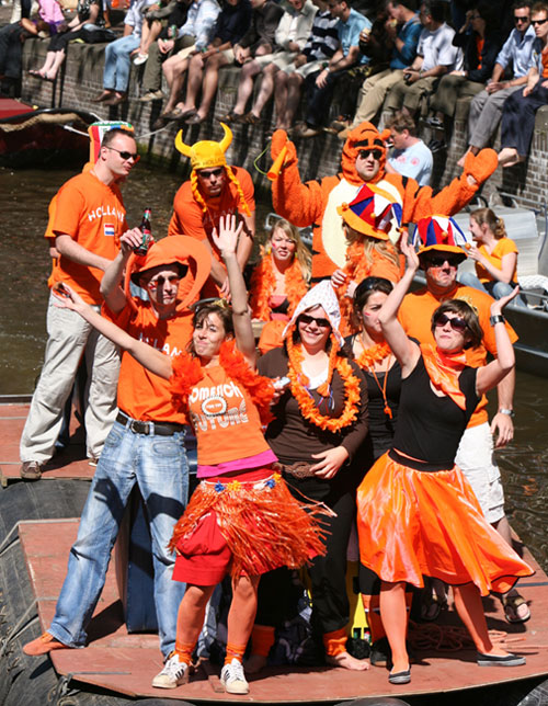 Queensday à Amsterdam Queensday à Amsterdam