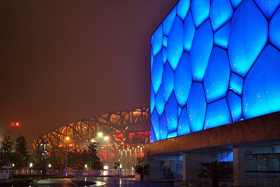 Visite au Parc Olympique de Pékin Visite au Parc Olympique de Pékin