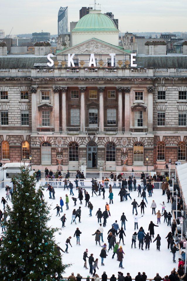 Sur la glace: Ice Rink de Canary Wharf Londres vs. BarGelona