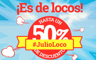 Nous sommes devenus fous! 50% de réduction sur votre appartement #JuilletdeFolie Nous sommes devenus fous! 50% de réduction sur votre appartement #JuilletdeFolie