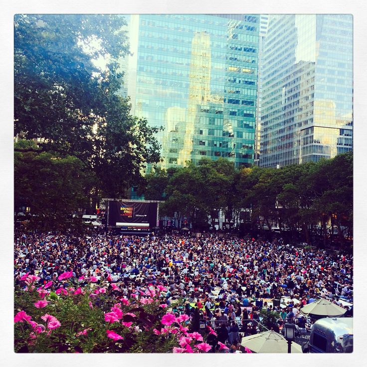 Bryant Park: Cinéma dans le Parc Bryant Park: Cinéma dans le Parc