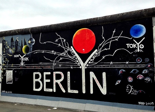 La chute du Mur de Berlin. East Side Gallery
