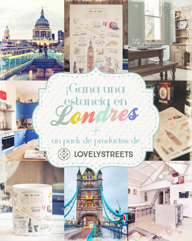 Gagnez un séjour à Londres + un pack de produits de Lovely Streets!