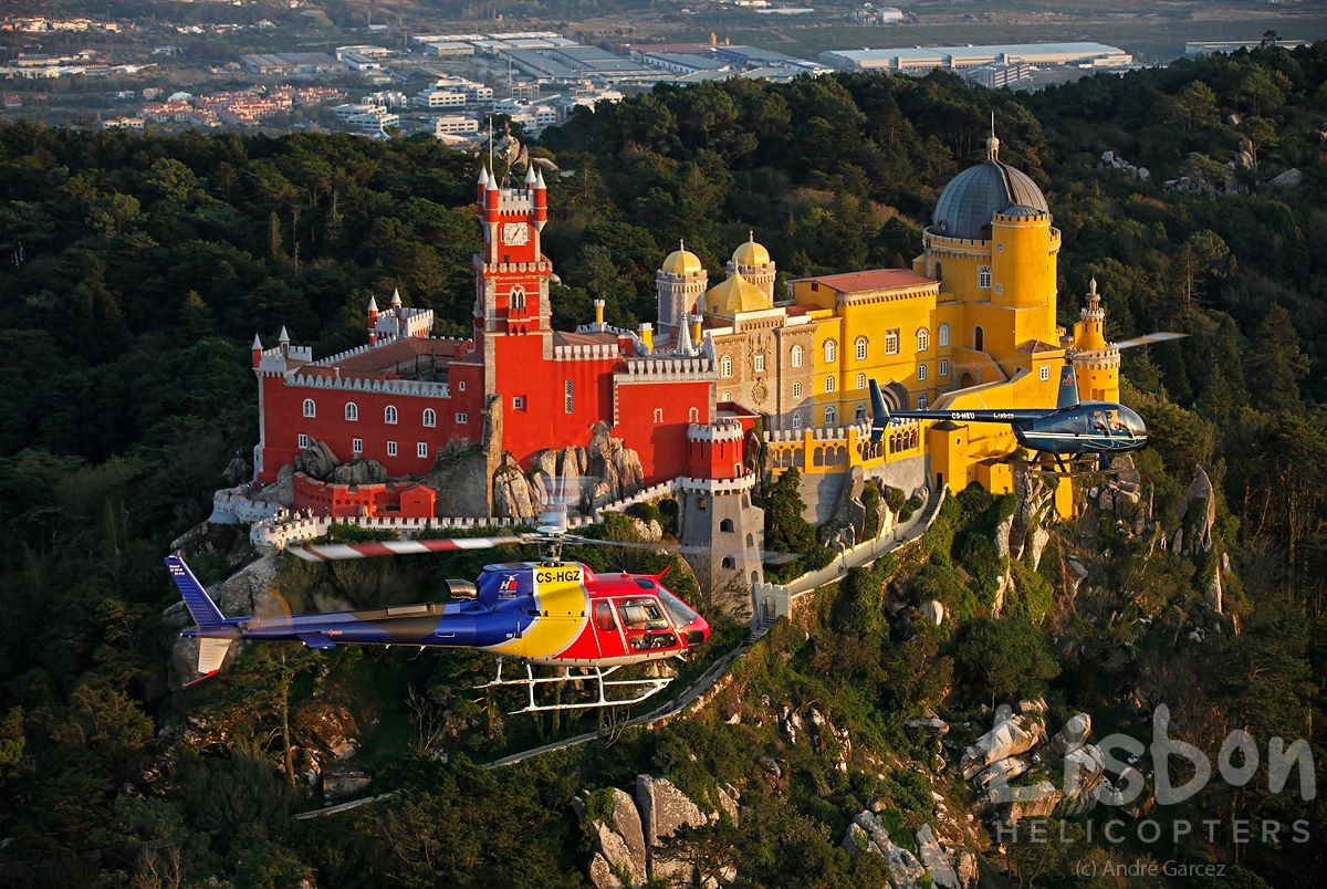 Lisbonne par air, mer et terre